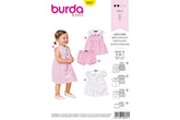 Schnittmuster burda kids - Kleid & Hose 9357